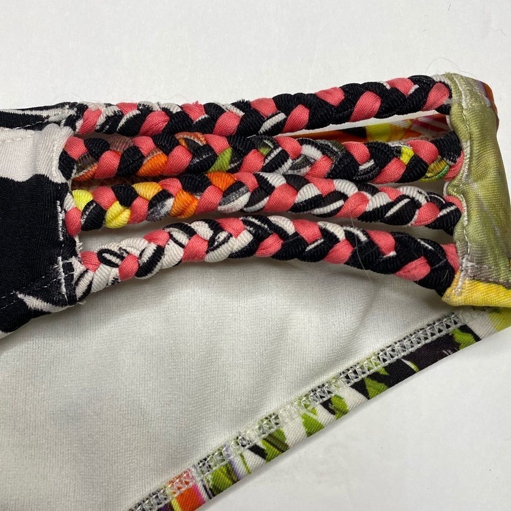 Bikini Bottom With Braided Trim - Picture 4 of 6